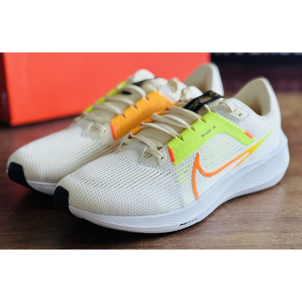 Men’s Size 9 Nike Air Zoom Pegasus 40 Coconut Milk Lime DV3853-101 NIB
